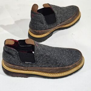 Georgia Romeo Pendleton Charcoal Gray Women's Slip-On Boots Size 10.5 Unisex